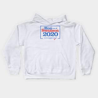 Ron Swanson for US President 2020 Kids Hoodie